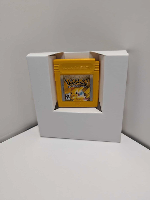 Authentic Pokemon Yellow with Repro Box in Older Generation in Winnipeg - Image 2