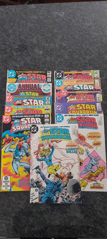 DC All Star Squadron (11 books) in Comics & Graphic Novels in Hamilton