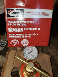 Harris Pressure Regulator/Flow Meter