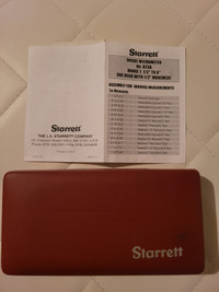 Starrett  Inside Micrometer  1.5” to 8”