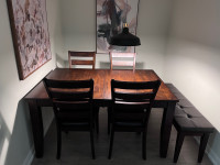 6 PC Dining table 