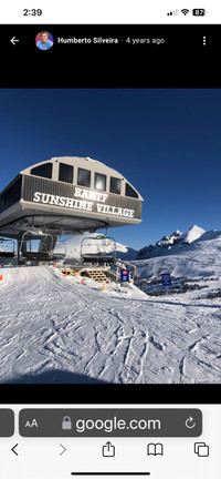 Banff Sunshine Village ski pass
