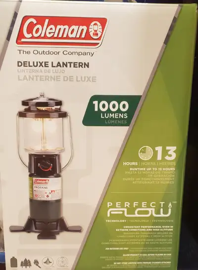 Coleman lantern light: deluxe 1000 lumens, View more