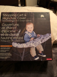 Eddie Bauer High Chair/Shopping Cart Cover