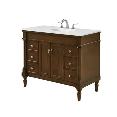 BRAND NEW 42'' Single Bathroom Vanity Solid Wood, View more