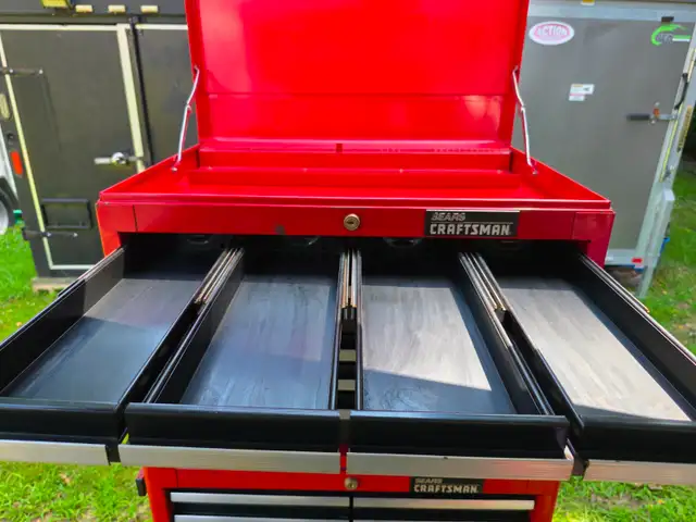 Craftsman 12 Drawers Tool Chest Full Depth Toolbox With 2 Keys in Tool Storage & Benches in Windsor Region - Image 3