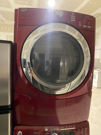 RED maytag front load  electric   dryer can deliver install