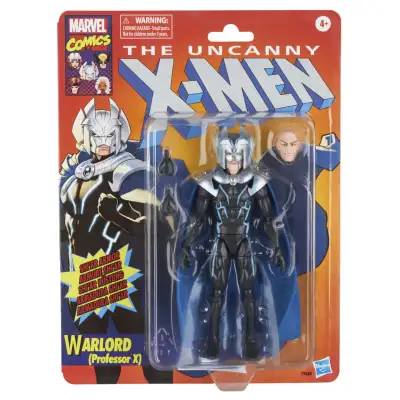 Marvel Legends Exclusive Retro Card Warlord (Professor X) Figure, View more