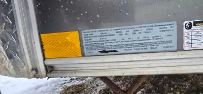 6x12 Ramp door Good tires Led lights Single 3500 lb axle. $4950 obo 3M bonded side panels