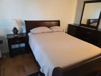 I have 4 furnished bedrooms available for November 1/26 All bedrooms have a lock. The kitchen and ba...