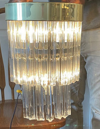 Wall sconce, high end lighting fixture with European crystal 