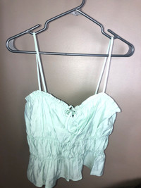 Shirred Ruffle Cami Top | Primark/ new / firm price 