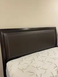 Queen Bedroom set with pillow top mattress  