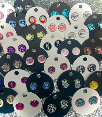 Handmade Stud Earrings , View more