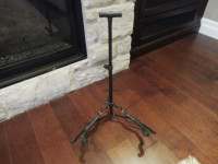 24" Adjustable Collapsible Guitar Stand w/ Steel Tube & Foam