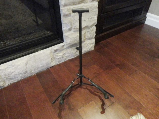 24" Adjustable Collapsible Guitar Stand w/ Steel Tube & Foam in Guitars in Kitchener / Waterloo