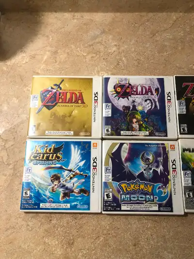 Getting rid of my 3DS games. Nothing wrong with them, just don’t need them. If you are interested, p...