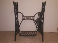 Singer Sewing Machine antique wrought iron stand base