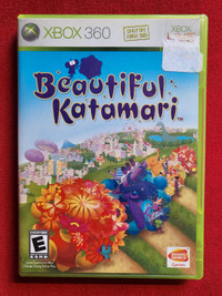 Xbox 360 "Beautiful Katamari" game disc in case
