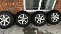 4xDunlop Winter Tires (With Rims)