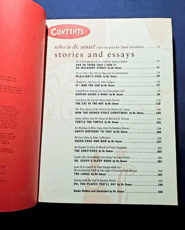 Your Favorite Seuss: 13 Stories by Dr. Seuss Hardcover Book in Children & Young Adult in City of Toronto - Image 4