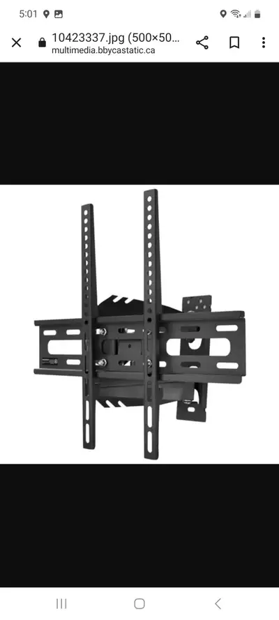 New opened box, Keep floor space free and sleekly display your flat panel TV with this Insignia full...
