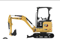 2023 Cat 301.7 CR with thumb