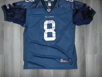 SEAHAWKS #8 HASSELBECK Size 50 REEBOK Jersey, View more