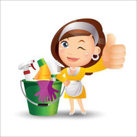 Cleaning lady/Femme de ménage 