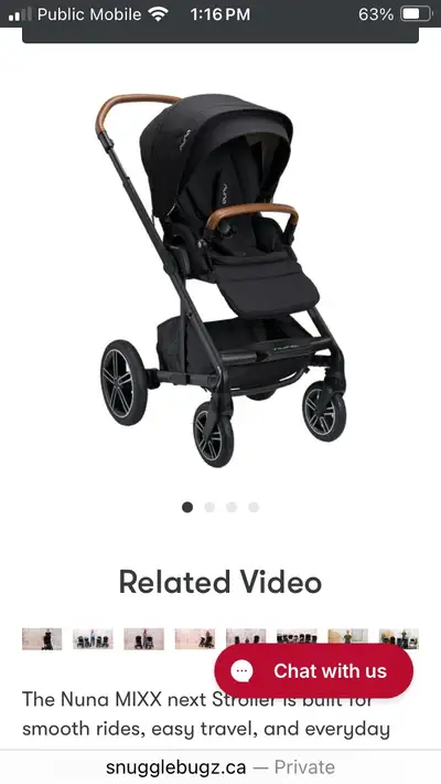 Nuna Mixx Stroller, View more