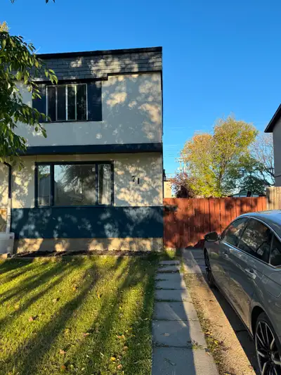 House for rent in St Norbert Area. 3 bedrooms, 1 bathroom, Includes usable basement space.