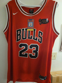 Michael Jordan NBA Finals Chicago Bulls jersey,size 52. BRANDNEW