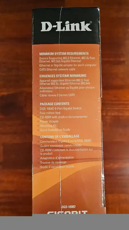 D-Link 8 port gigabit desktop switch in Networking in City of Toronto - Image 3