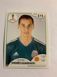 2018 PANINI FIFA WORLD CUP RUSSIA A. GUARDADO STICKER#463 MEXICO