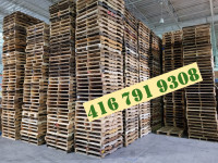 48x40 ALLWAY four way skids, plastic or WOODEN stored and ready!