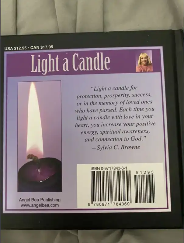 Light a candle by Sylvia Browne in Non-fiction in Calgary - Image 3
