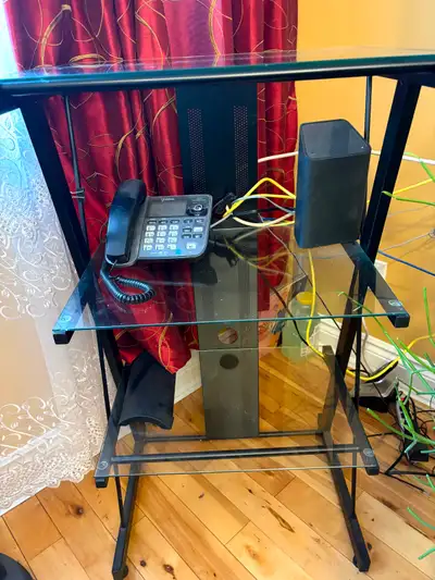 Glass Display Unit with 3 Shelves (40" x 22"), View more