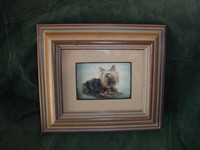 FIRST $20  ~ PRINT OF JOYCE BETTS ARTIST OF A ADORABLE YORKIE  ~