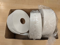 Full Box of 8 Rolls commercial toilet paper
