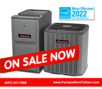 Furnace - Air Conditioner - $0 DOWN- FREE Installation