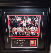Toronto Raptors Cabinet with Championship Ring