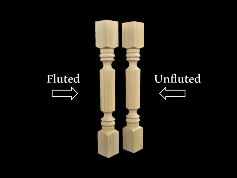 Turned dining table legs , kitchen island legs coffee table legs