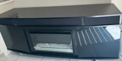 Electric Fireplace TV Stand, View more