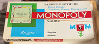 Monopoly game 1961 Ed excellent condition