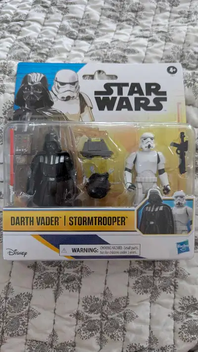 Star Wars Darth Vader Stormtrooper figures, View more