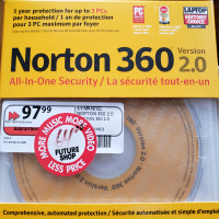 Norton  Computer software.New $10