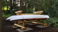 Three Unit Paddle Sport Rack - One 2023 Model left!