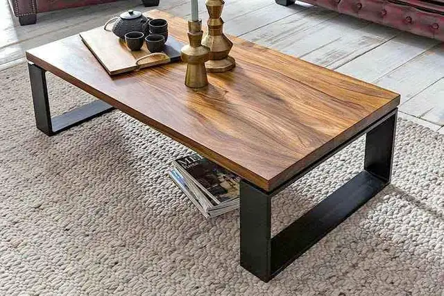Brand New Mirror and wooden coffee table available for sale in Coffee Tables in Oakville / Halton Region - Image 3