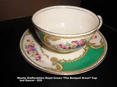 Vintage Items - Cup & Saucer - Alcohol Dispenser, View more