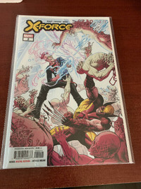 X-force #2 Marvel Comics BOOK PERCY / CASSARA / WHITE VF/NM.